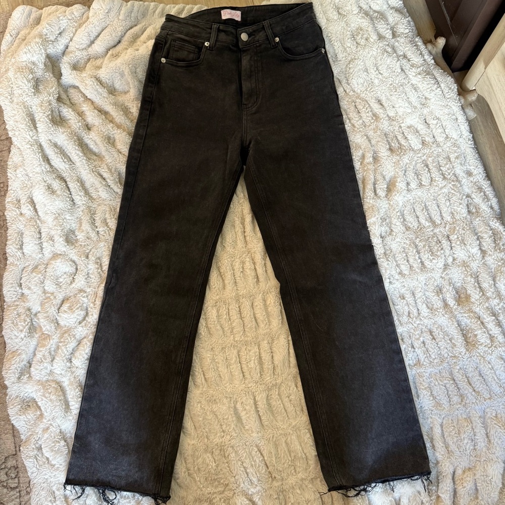 Pink Lily Straight Leg Jeans